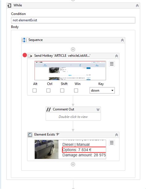 Besides getting text out of an indicated UI element , you can also extract the value of multiple types of attributes, its exact screen position, and its ancestor. . Uipath element exists but not visible